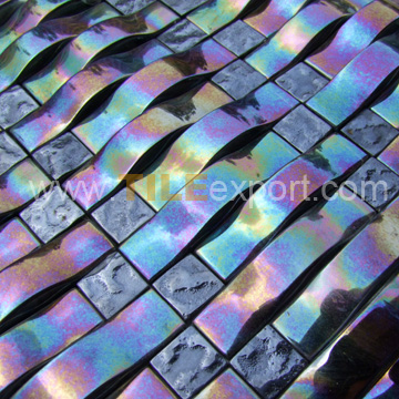 Mosaic--Crystal_Glass,Arch_Mosaic,C-908