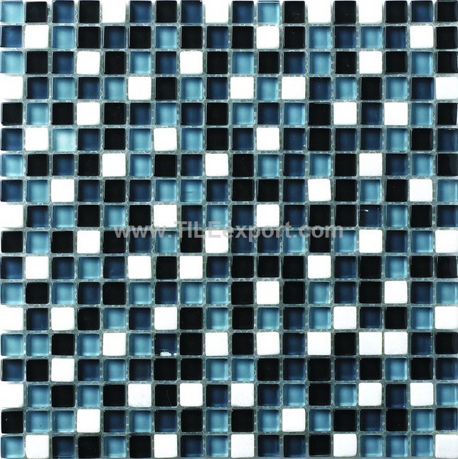 Mosaic--Crystal_Glass,Glass_and_Marble_Mixed,WT015
