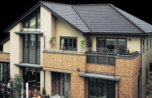 Roof_Tile,Ceramic_Interlocking_Roof_Tiles,4010_view
