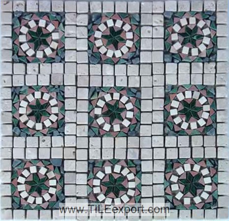 Mosaic--Stone_Marble,Irregular_Stone_Mosaic,ISM007