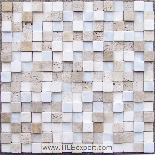 Mosaic--Stone_Marble,Irregular_Stone_Mosaic,ISM023