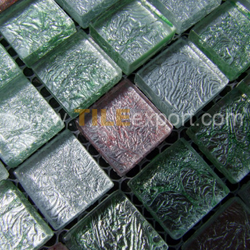 Mosaic--Crystal_Glass,Golden_Foil_Mosaics,CH034
