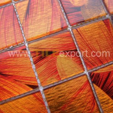 Mosaic--Crystal_Glass,Golden_Foil_Mosaics,GME302