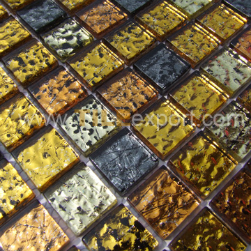Mosaic--Crystal_Glass,Golden_Foil_Mosaics,JA-15