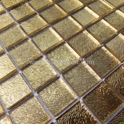 Mosaic--Crystal_Glass,Golden_and_Slivery_Mosaic,HB-20