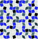 Mosaic--Crystal_Glass,Rhombus_Mosaic