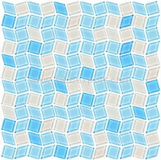 Mosaic--Crystal_Glass,Rhombus_Mosaic,KT174