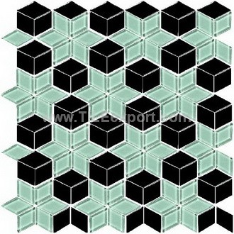 Mosaic--Crystal_Glass,Rhombus_Mosaic,LT01
