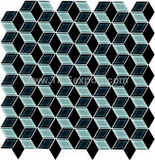 Mosaic--Crystal_Glass,Rhombus_Mosaic,LT04