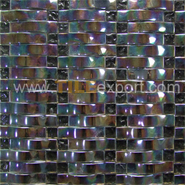 Mosaic--Crystal_Glass,Arch_Mosaic,YST06