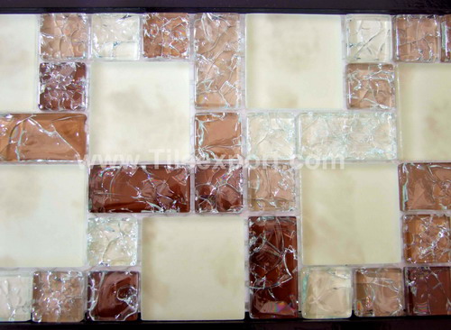 Mosaic--Crystal_Glass,Crackle_Glass_Mosaic,B248-2