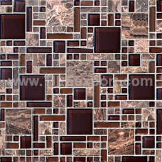 Mosaic--Crystal_Glass,Glass_and_Marble_Mixed,DSL-1103