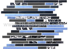 Mosaic--Crystal_Glass,Glass_and_Marble_Mixed,GMHD-06A