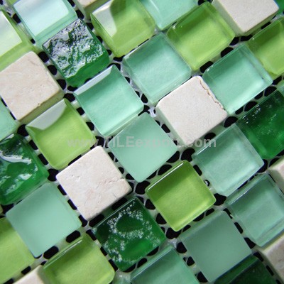 Mosaic--Crystal_Glass,Glass_and_Marble_Mixed,LST10