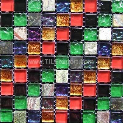 Mosaic--Crystal_Glass,Glass_and_Marble_Mixed,LST13R