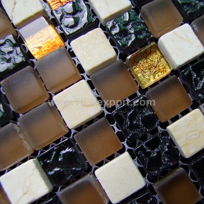Mosaic--Crystal_Glass,Glass_and_Marble_Mixed,LST18B