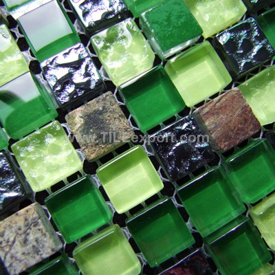 Mosaic--Crystal_Glass,Glass_and_Marble_Mixed,LST19B