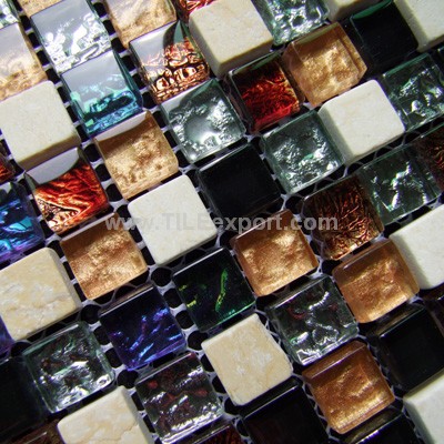 Mosaic--Crystal_Glass,Glass_and_Marble_Mixed,LST21B