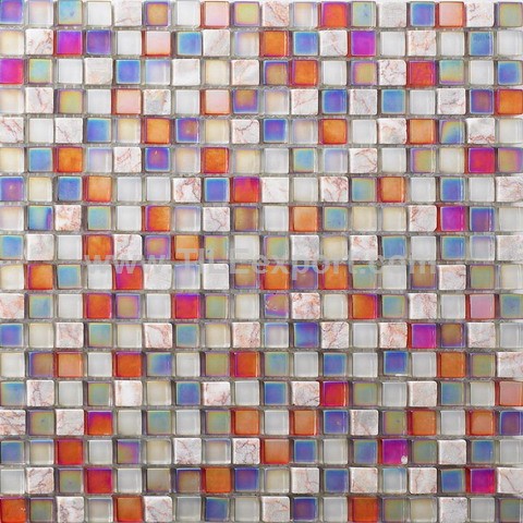 Mosaic--Crystal_Glass,Glass_and_Marble_Mixed,PY002