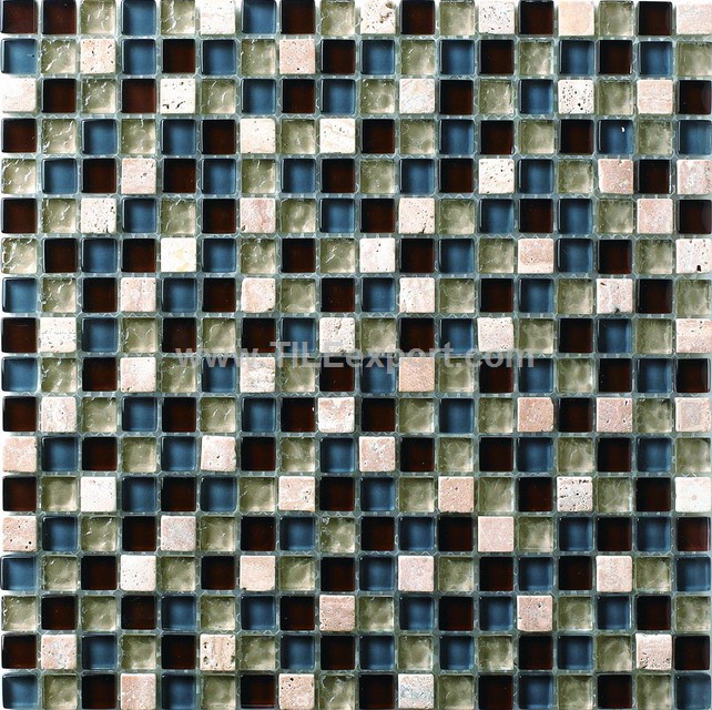 Mosaic--Crystal_Glass,Glass_and_Marble_Mixed,WT004