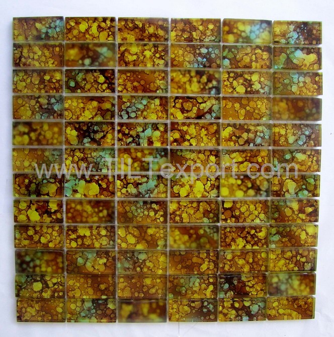 Mosaic--Crystal_Glass,Rustic_Shine_Mosaics,L23N-1