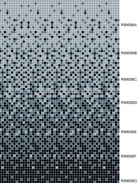 Mosaic--Crystal_Glass,Gradual_Changing_Mosaics,R99006