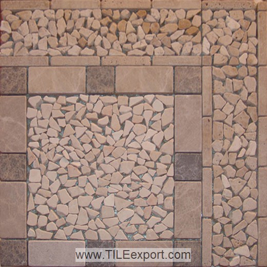 Mosaic--Stone_Marble,Irregular_Stone_Mosaic,ISMA38