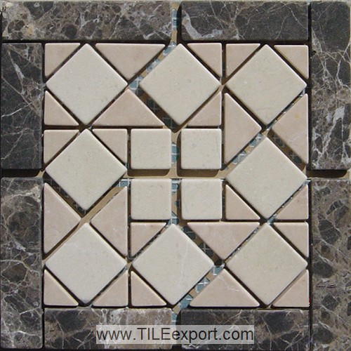 Mosaic--Stone_Marble,Irregular_Stone_Mosaic,ISMA44