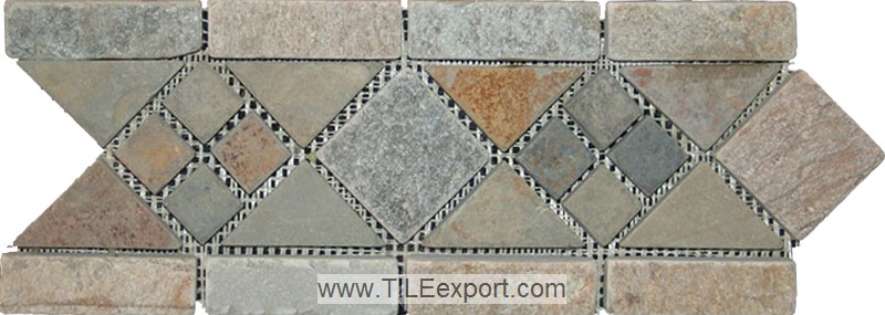 Mosaic--Stone_Marble,Stone_Mosaic_Border,b06