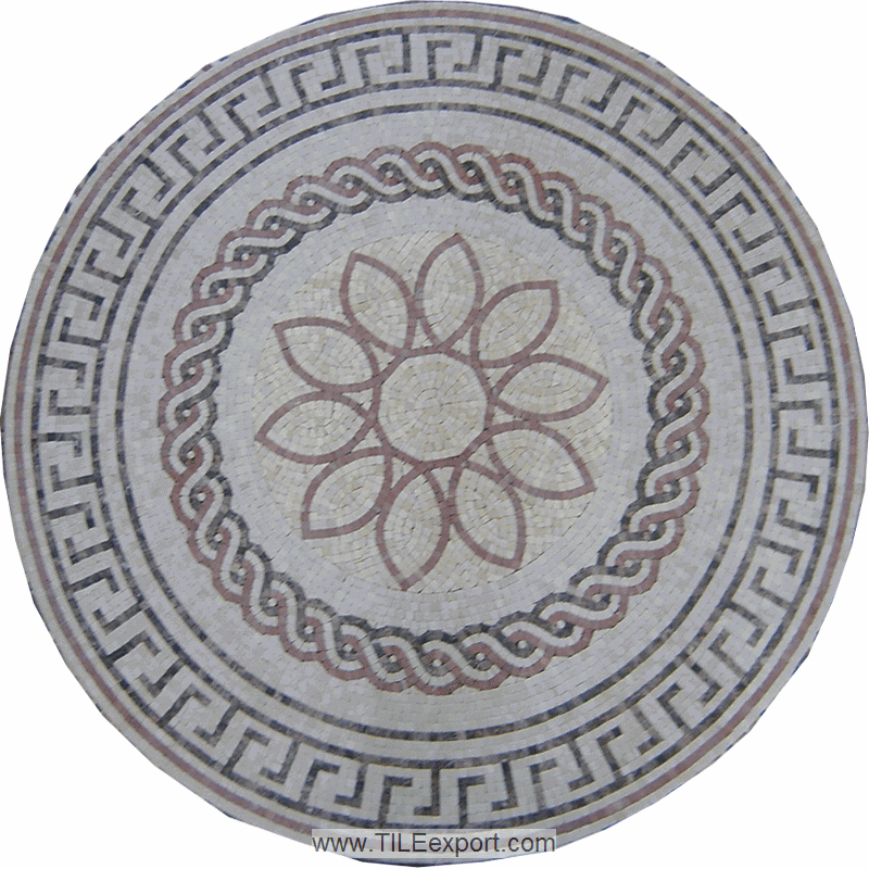Mosaic--Stone_Marble,Stone_Mosaic_Pattern,PSMC34