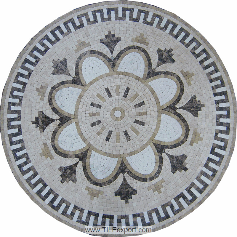 Mosaic--Stone_Marble,Stone_Mosaic_Pattern,PSMC35
