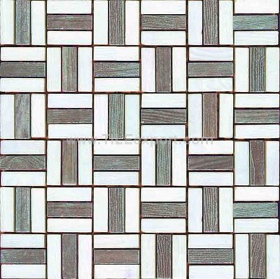 Mosaic--Rustic_Tile,Wooden_Texture_Mosiac,C3047-2