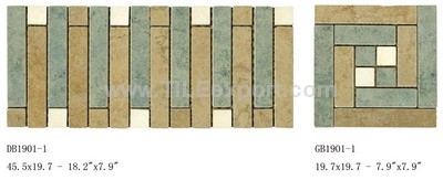 Mosaic--Rustic_Tile,Liner_Series,DB1901-1