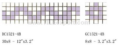 Mosaic--Rustic_Tile,Liner_Series,DC1521-4B