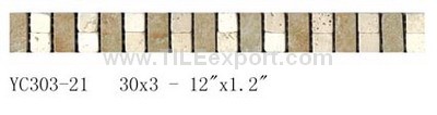 Mosaic--Rustic_Tile,Liner_Series,YC303-21