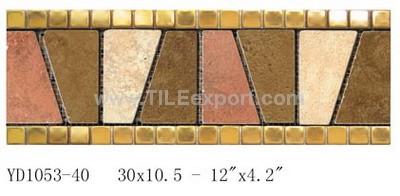 Mosaic--Rustic_Tile,Liner_Series,YD1053-40