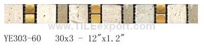 Mosaic--Rustic_Tile,Liner_Series,YE303-60