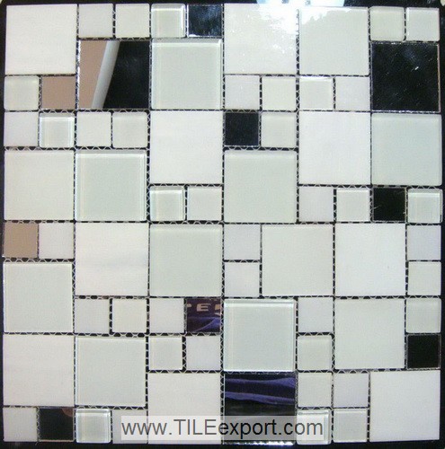 Mosaic--Fusible_Glass,Rainbow_Glass_Mosaic,YG167