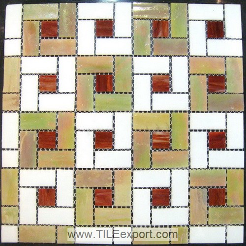 Mosaic--Fusible_Glass,Rainbow_Glass_Mosaic,YG205