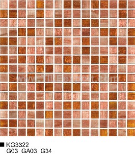 Mosaic--Golden_Star,Mixed_Color_Mosaic,KG3322