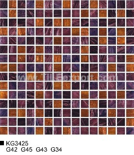 Mosaic--Golden_Star,Mixed_Color_Mosaic,KG3425