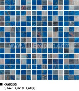 Mosaic--Golden_Star,Mixed_Color_Mosaic,KG6305