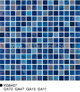 Mosaic--Golden_Star,Mixed_Color_Mosaic,KG6407