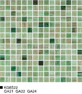 Mosaic--Golden_Star,Mixed_Color_Mosaic,KG6522