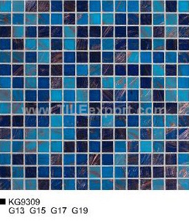 Mosaic--Golden_Star,Mixed_Color_Mosaic,KG9309