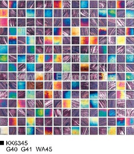 Mosaic--Golden_Star,Mixed_Color_Mosaic,KK6345