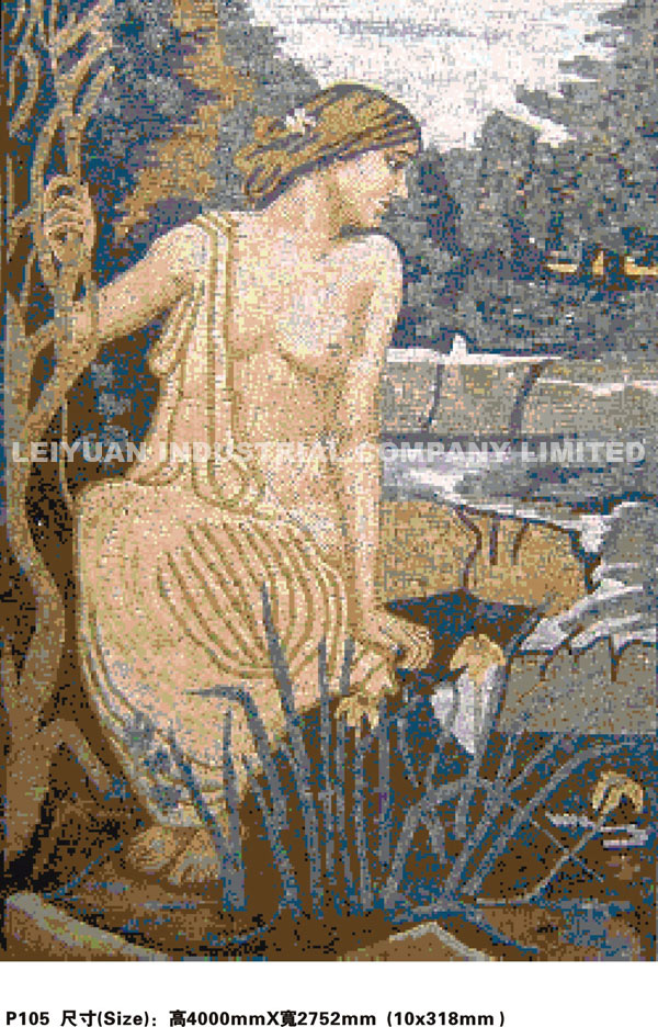Mosaic--Golden_Star,Fresco_Series,P105
