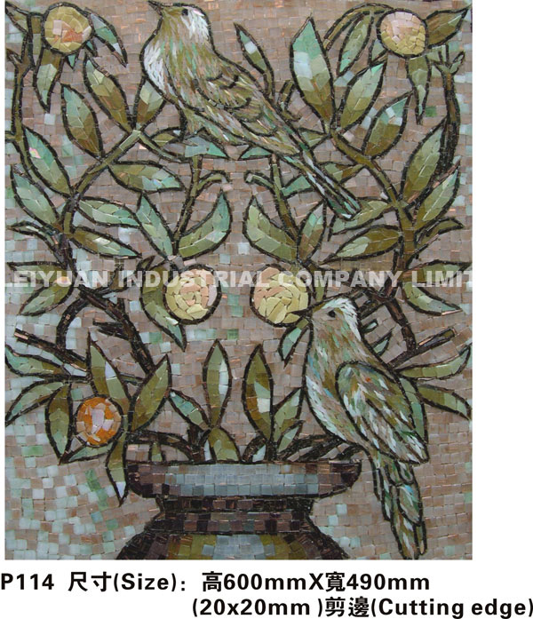 Mosaic--Golden_Star,Fresco_Series,P114