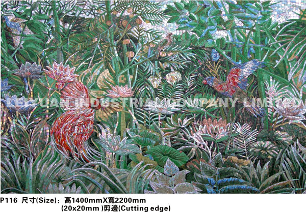 Mosaic--Golden_Star,Fresco_Series,P116