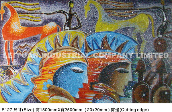 Mosaic--Golden_Star,Fresco_Series,P127